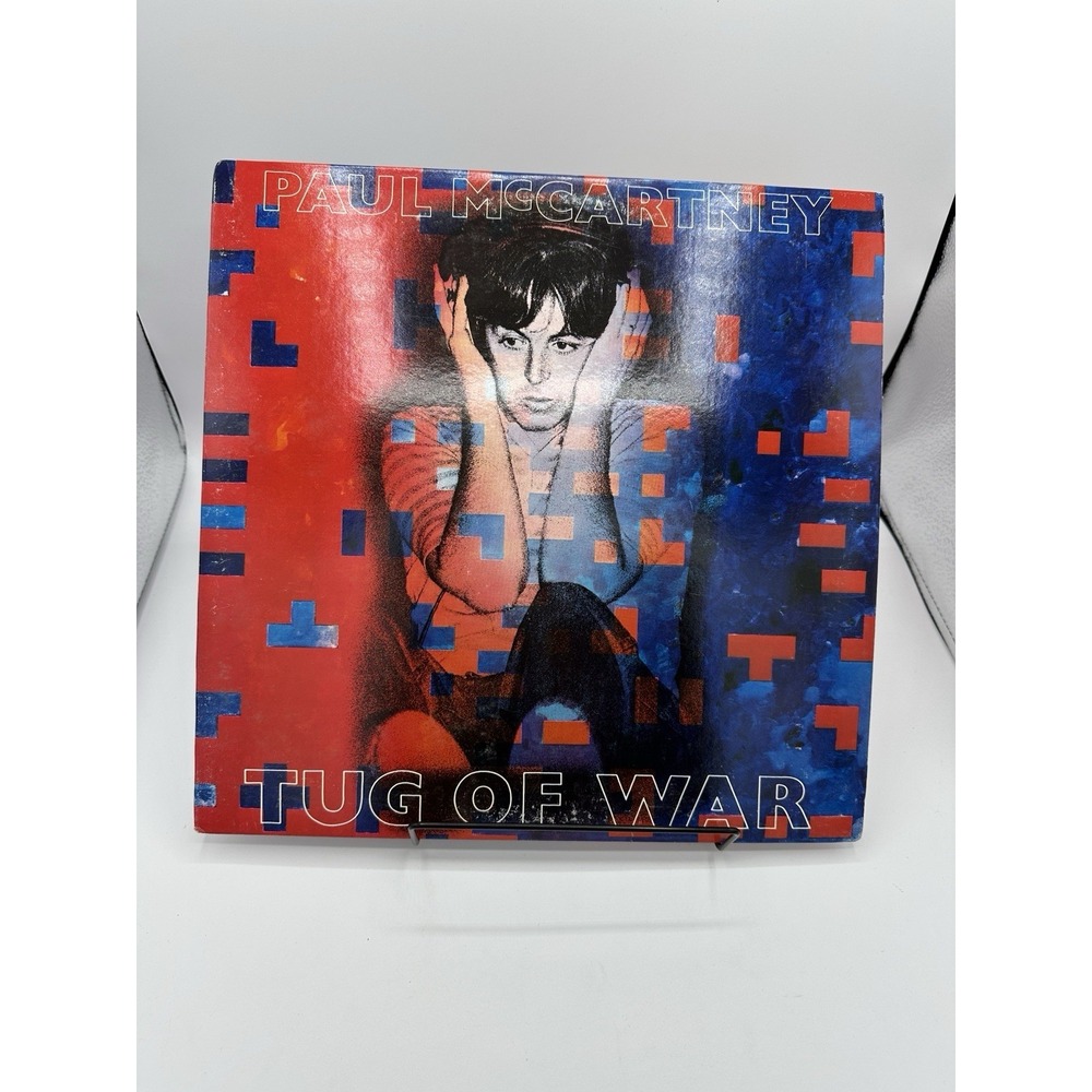 PAUL McCARTNEY - TUG OF WAR - European Vinyl LP‎ ODEON Near Mint